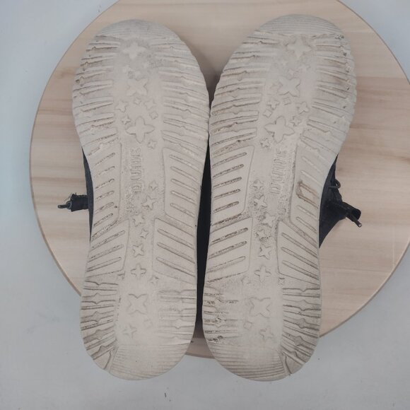 Hey Dude Wally Funk Plaid Blue Gray Slip On Shoes Men US 12 - Picture 13 of 15